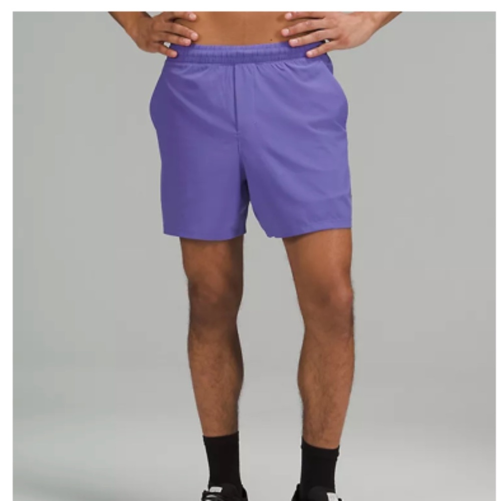 Lululemon Pace Breaker Linerless Short 5" - Charged Indigo